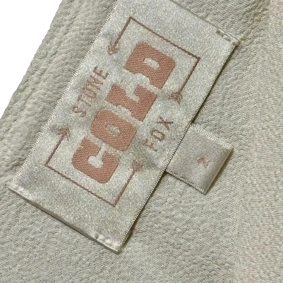 STONE COLD FOX Gabriel Boho Plunging V-Neck Lace Insert Cutout Ruffle Mini Dress - Picture 11 of 12